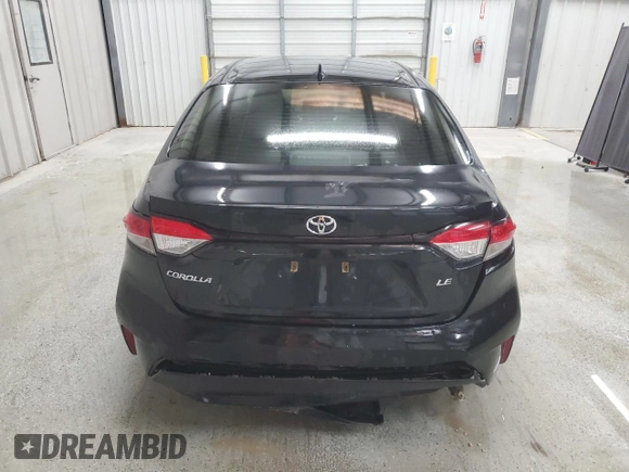 2021 Toyota Corolla LE with VIN JTDEPMAE2MJ153708, listed as a Copart auction lot 44784115 with 91,732 mi miles and Salvage Title. Bid and sale history available at carsss.com. Image 6.