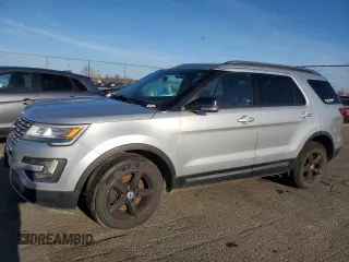 2016 Ford Explorer XLT with VIN 1FM5K8D86GGB03595, listed as a Copart auction lot 50028785 with 169,845 mi miles and Clean Title. Bid and sale history available at carsss.com. Image 1.