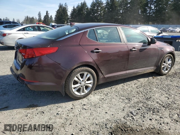 2012 Kia Optima EX with VIN 5XXGN4A77CG083612, listed as a Copart auction lot 52827145 with 143,790 mi miles and Salvage Title. Bid and sale history available at carsss.com. Image 3.