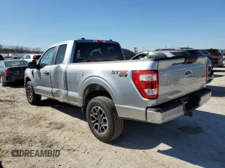 2022 Ford F-150 XL with VIN 1FTEX1EP7NKE51130, listed as a Copart auction lot 48245825 with 35,900 mi miles and Salvage title. Bid and sale history available at DreamBid. Image 2.