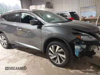 2019 Nissan Murano SL with VIN 5N1AZ2MS6KN143523, listed as a IAAI auction lot 41212120 with 99,812 mi miles and . Bid and sale history available at DreamBid. Image 1.