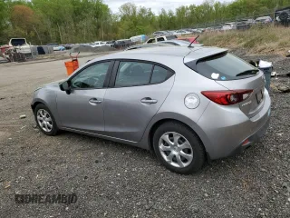 2015 Mazda 3 i Sport with VIN 3MZBM1K7XFM204062, listed as a Copart auction lot 54017735 with 89,110 mi miles and Salvage Title. Bid and sale history available at DreamBid. Image 2.