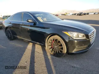 2016 Hyundai Genesis 3.8L with VIN KMHGN4JEXGU119013, listed as a Copart auction lot 76610294 with 171,819 mi miles and Clean Title. Bid and sale history available at carsss.com. Image 4.