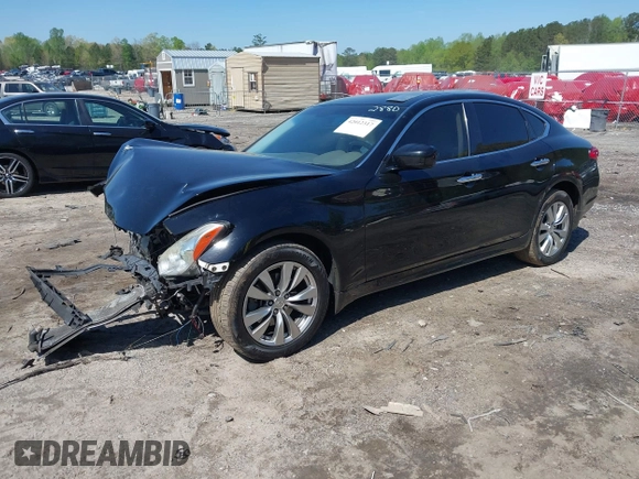 2012 Infiniti M with VIN JN1BY1AR1CM392880, listed as a IAAI auction lot 42012317 with 106,000 mi miles and . Bid and sale history available at DreamBid. Image 2.