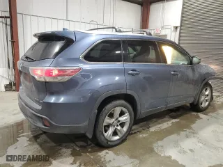 2014 Toyota Highlander Limited with VIN 5TDDKRFH3ES040008, listed as a Copart auction lot 41677785 with 130,120 mi miles and Salvage Title. Bid and sale history available at carsss.com. Image 3.