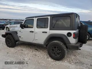2023 Jeep Wrangler Sport S with VIN 1C4HJXDGXPW532573, listed as a Copart auction lot 43852985 with 96,720 mi miles and Clean Title. Bid and sale history available at DreamBid. Image 2.