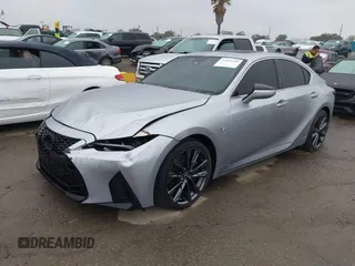 2023 Lexus IS with VIN JTHGZ1B2XP5061022, listed as a IAAI auction lot 41889340 with 28,741 mi miles. Bid and sale history available at carsss.com. Image 17.
