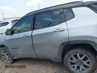 2023 Jeep Compass Latitude with VIN 3C4NJDBN5PT509999, listed as a IAAI auction lot 42206354 with 62,165 mi miles and . Bid and sale history available at DreamBid. Image 14.