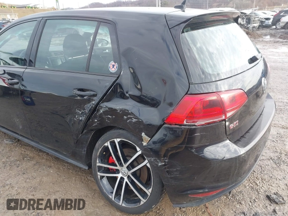 2017 Volkswagen Golf GTI S with VIN 3VW547AU5HM065033, listed as a IAAI auction lot 41461817 with 114,879 mi miles. Bid and sale history available at carsss.com. Image 18.