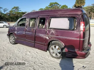 2005 Chevrolet Express Cargo Van YF7 Upfitter with VIN 1GBFG15T751154645, listed as a Copart auction lot 84732304 with 38,363 mi miles and Salvage Title. Bid and sale history available at carsss.com. Image 2.