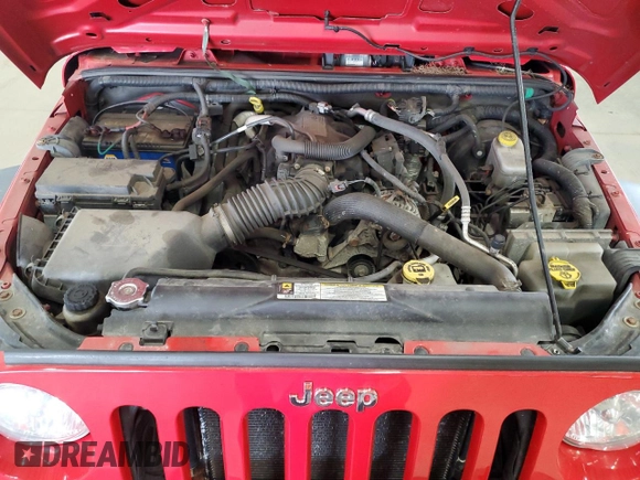2010 Jeep Wrangler Sport with VIN 1J4AA2D14AL185552, listed as a Copart auction lot 54823975 with 148,999 mi miles and Clean Title. Bid and sale history available at carsss.com. Image 11.