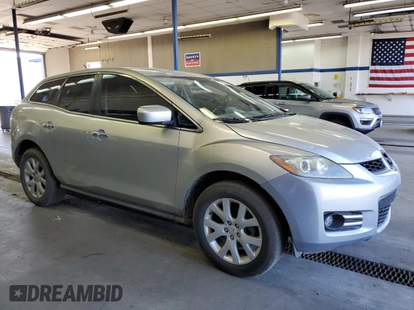 2007 Mazda CX-7 Sport with VIN JM3ER293370132479, listed as a Copart auction lot 87006524 with 245,498 mi miles and Clean Title. Bid and sale history available at carsss.com. Image 4.