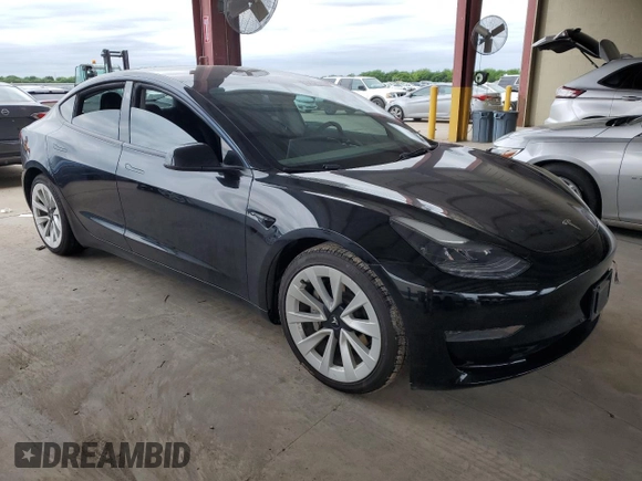 2023 Tesla Model 3 with VIN 5YJ3E1EA9PF439392, listed as a Copart auction lot 55432915 with 73,151 mi miles and Clean Title. Bid and sale history available at DreamBid. Image 4.