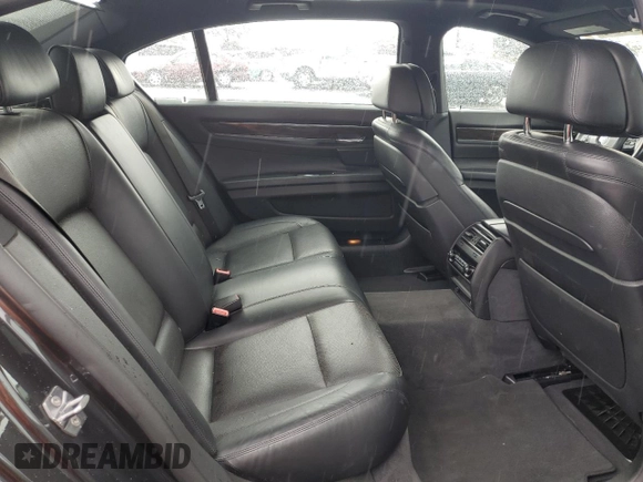 2015 BMW 7 Series 740Li with VIN WBAYE4C52FD947509, listed as a Copart auction lot 49269705 with 80,111 mi miles and Salvage Title. Bid and sale history available at DreamBid. Image 10.
