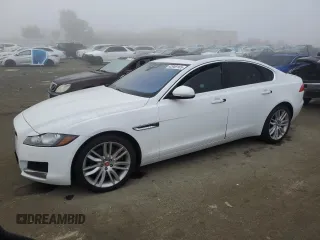 2016 Jaguar XF 35t Prestige with VIN SAJBE4BV1GCY14310, listed as a Copart auction lot 42959165 with 0 mi miles and Salvage Title. Bid and sale history available at carsss.com. Image 1.