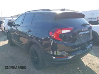 2022 GMC Terrain AT4 with VIN 3GKALYEV5NL291138, listed as a IAAI auction lot 41034515 with 60,289 mi miles. Bid and sale history available at carsss.com. Image 3.