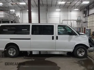 2014 Chevrolet Express Passenger LT with VIN 1GAZG1FG9E1127529, listed as a IAAI auction lot 42151349 with 192,333 mi miles and . Bid and sale history available at DreamBid. Image 13.