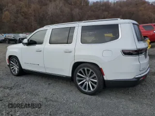 2022 Jeep Grand Wagoneer Series II with VIN 1C4SJVFJ6NS167011, listed as a Copart auction lot 80907574 with 48,653 mi miles and Non repairable. Bid and sale history available at DreamBid. Image 2.