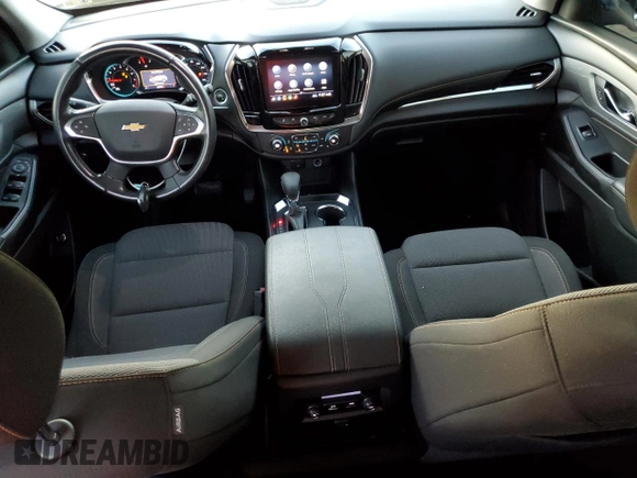 2021 Chevrolet Traverse LT Cloth with VIN 1GNERGKW7MJ168621, listed as a Copart auction lot 79432114 with 63,476 mi miles and Salvage title. Bid and sale history available at DreamBid. Image 8.