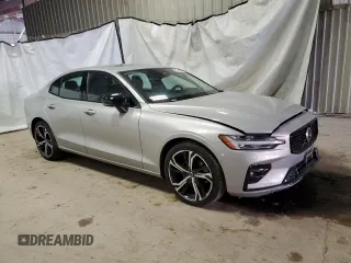 2024 Volvo S60 Plus Dark Theme with VIN 7JRL12FL6RG306908, listed as a Copart auction lot 44723425 with 1,412 mi miles and Salvage title. Bid and sale history available at DreamBid. Image 4.