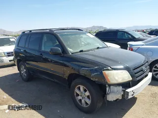 2005 Toyota Highlander z VIN JTEGP21A550056886, wystawiony jako IAAI lot #42492053 z przebiegiem Nie podano mil oraz . Historia ofert i sprzedaży dostępna na DreamBid. Obrazek 1.