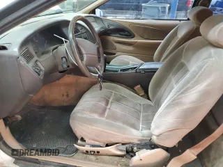 1996 Ford Thunderbird LX with VIN 1FALP62W0TH162431, listed as a Copart auction lot 41864445 with 183,798 mi miles and Salvage Title. Bid and sale history available at DreamBid. Image 7.