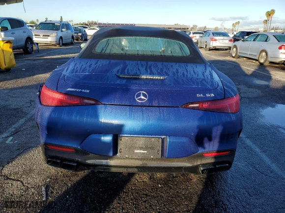 2023 Mercedes-Benz SL with VIN W1KVK8BB8PF013220, listed as a Copart auction lot 40698514 with NaN miles. Bid and sale history available at carsss.com. Image 6.