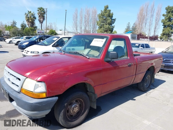 1999 Ford Ranger XL with VIN 1FTYR10C0XPB35439, listed as a IAAI auction lot 41969738 with 314,227 mi miles. Bid and sale history available at carsss.com. Image 6.
