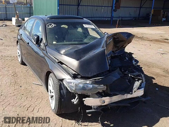 2016 BMW 3 Series 320i xDrive with VIN WBA8A3C57GK551997, listed as a Copart auction lot 46166335 with Not Provided miles and Salvage Title. Bid and sale history available at DreamBid. Image 11.