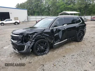 2022 Kia Telluride SX с VIN 5XYP5DHC0NG237451, выставлен на аукционе Copart как лот 55815885 с пробегом 44 618 миль миль и Списание • Salvage title. История ставок и продаж доступна на DreamBid. Изображение 1.