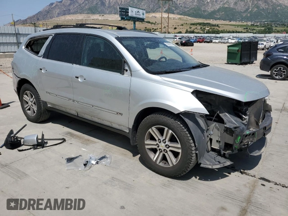 2015 Chevrolet Traverse LT with VIN 1GNKVHKD4FJ270190, listed as a Copart auction lot 58869205 with 155,142 mi miles and Salvage title. Bid and sale history available at DreamBid. Image 4.