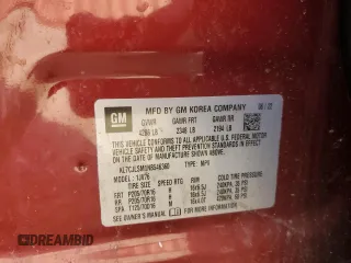 2022 Chevrolet Trax LT с VIN KL7CJLSM1NB546360, выставлен на аукционе Copart как лот 53003095 с пробегом 32 321 миль миль и Списание • Salvage title. История ставок и продаж доступна на DreamBid. Изображение 14.