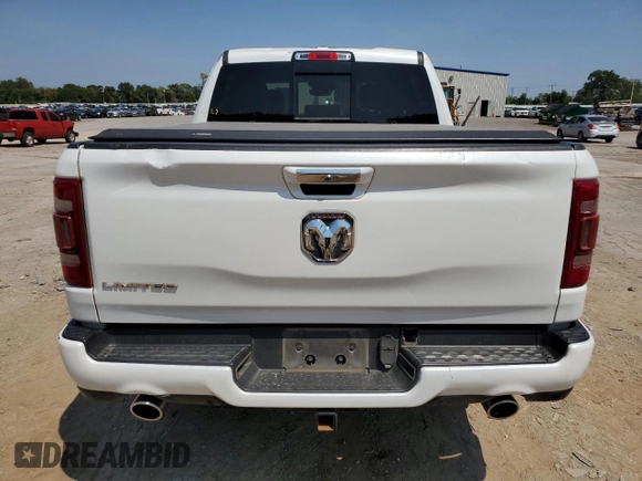 2020 Ram 1500 Limited with VIN 1C6RREHT8LN133645, listed as a Copart auction lot 66593964 with 112,388 mi miles and Salvage title. Bid and sale history available at DreamBid. Image 6.