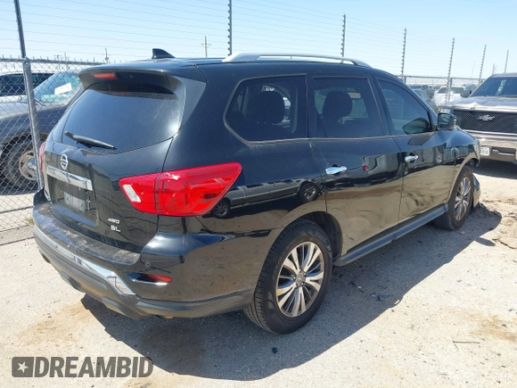 2020 Nissan Pathfinder SL with VIN 5N1DR2CM7LC580749, listed as a IAAI auction lot 42000552 with 113,008 mi miles and . Bid and sale history available at DreamBid. Image 4.