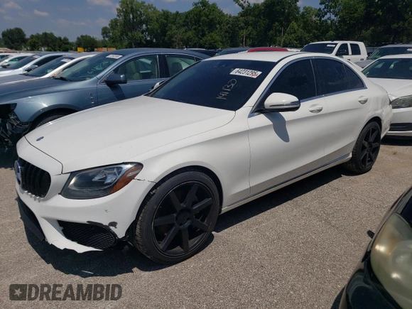 2017 Mercedes-Benz C 300 z VIN 55SWF4JB6HU191130, wystawiony jako Copart lot #64231295 z przebiegiem 97 374 mil mil oraz Czysty tytuł • Clean title. Historia ofert i sprzedaży dostępna na DreamBid. Obrazek 1.