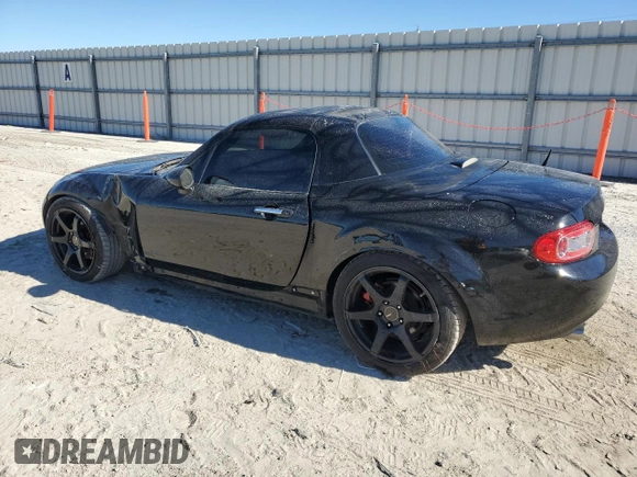 2010 Mazda MX-5 Miata Grand Touring with VIN JM1NC2FFXA0208277, listed as a Copart auction lot 41381815 with 98,293 mi miles and Salvage title. Bid and sale history available at DreamBid. Image 2.
