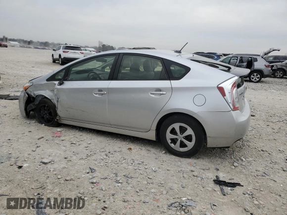 2013 Toyota Prius One with VIN JTDKN3DU4D5630332, listed as a Copart auction lot 53988125 with 124,869 mi miles and Clean Title. Bid and sale history available at DreamBid. Image 2.