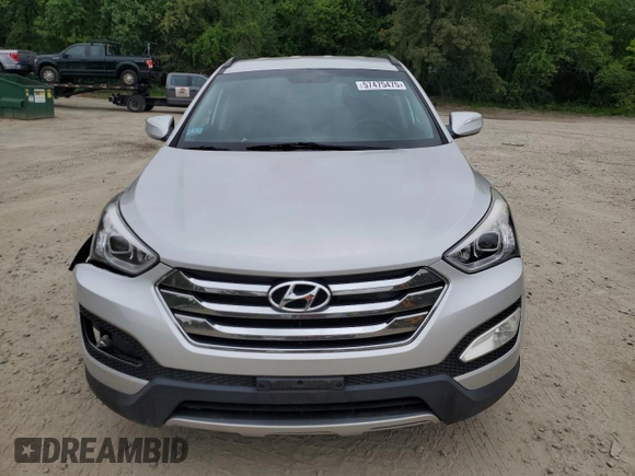 2013 Hyundai Santa Fe Sport z VIN 5XYZUDLAXDG119410, wystawiony jako Copart lot #57475475 z przebiegiem 109 422 mil mil oraz Czysty tytuł • Clean title. Historia ofert i sprzedaży dostępna na DreamBid. Obrazek 5.