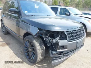 2016 Land Rover Range Rover Supercharged with VIN SALGS2EF4GA262344, listed as a IAAI auction lot 42111550 with 101,985 mi miles and . Bid and sale history available at DreamBid. Image 6.