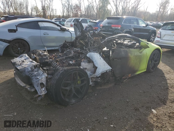 2018 Lamborghini Huracan z VIN ZHWUC2ZF7JLA09025, wystawiony jako Copart lot #78447724 z przebiegiem Nie podano mil oraz Szkoda całkowita • Salvage title. Historia ofert i sprzedaży dostępna na DreamBid. Obrazek 3.