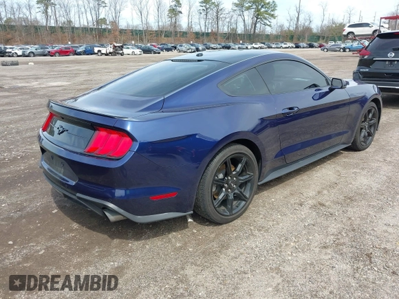 2019 Ford Mustang EcoBoost with VIN 1FA6P8TH8K5198912, listed as a IAAI auction lot 41961751 with 45,999 mi miles and . Bid and sale history available at DreamBid. Image 4.