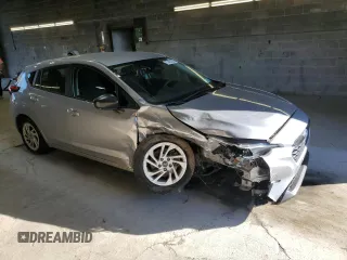 2024 Subaru Impreza with VIN JF1GUABC0R8285271, listed as a Copart auction lot 77423134 with 10,700 mi miles and Salvage Title. Bid and sale history available at carsss.com. Image 4.