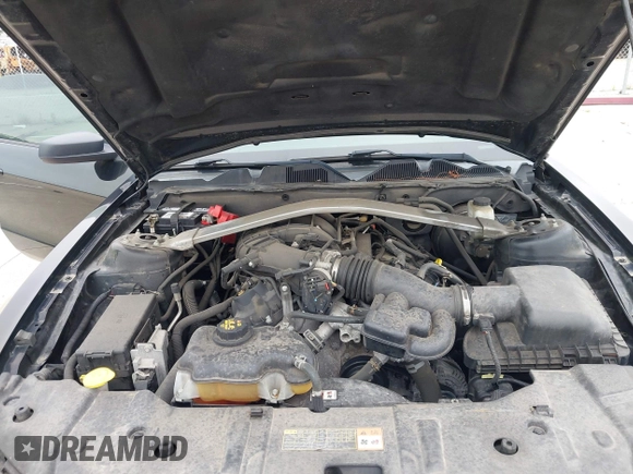 2013 Ford Mustang V6 with VIN 1ZVBP8EM9D5239373, listed as a IAAI auction lot 42373631 with 110,821 mi miles and . Bid and sale history available at DreamBid. Image 10.