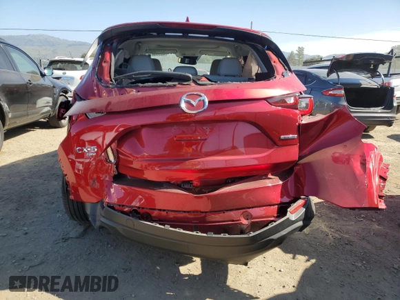 2023 Mazda CX-5 2.5 S Premium Package with VIN JM3KFBDM7P0192647, listed as a Copart auction lot 46900675 with 6,126 mi miles and Salvage Title. Bid and sale history available at carsss.com. Image 6.