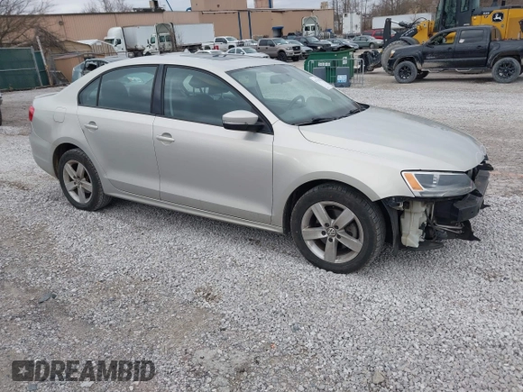2012 Volkswagen Jetta TDI w/Premium with VIN 3VWLL7AJ2CM317216, listed as a IAAI auction lot 41731204 with 320,474 mi miles and . Bid and sale history available at DreamBid. Image 1.