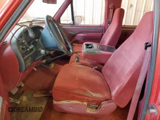 1995 Ford F-350 with VIN 1FTJW35F5SEA46141, listed as a Copart auction lot 63977585 with 386,819 mi miles and Salvage title. Bid and sale history available at DreamBid. Image 7.