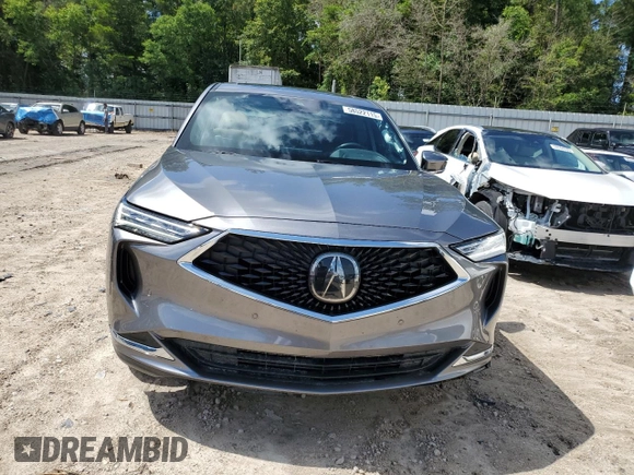 2024 Acura MDX Technology with VIN 5J8YD9H43RL005516, listed as a Copart auction lot 58522115 with 7,065 mi miles and Salvage title. Bid and sale history available at DreamBid. Image 5.