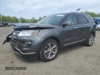 2018 Ford Explorer Limited z VIN 1FM5K8F85JGA20325, wystawiony jako Copart lot #56570065 z przebiegiem 134 860 mil mil oraz Szkoda całkowita • Salvage title. Historia ofert i sprzedaży dostępna na DreamBid. Obrazek 1.