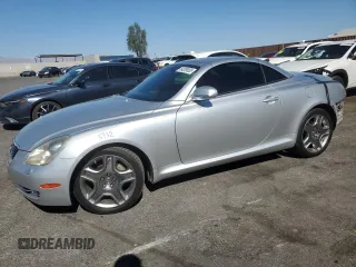 2007 Lexus SC 430 z VIN JTHFN45Y779014368, wystawiony jako Copart lot #54209835 z przebiegiem 105 896 mil mil oraz Szkoda całkowita • Salvage title. Historia ofert i sprzedaży dostępna na DreamBid. Obrazek 1.