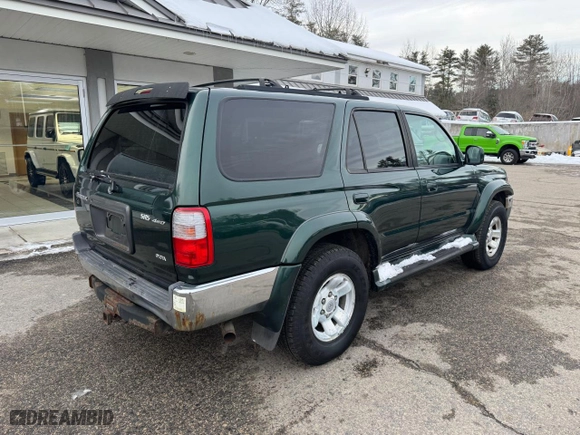 2000 Toyota 4Runner SR5 with VIN JT3HN86R2Y0263096, listed as a Copart auction lot 45225035 with 284,195 mi miles and Clean Title. Bid and sale history available at carsss.com. Image 4.